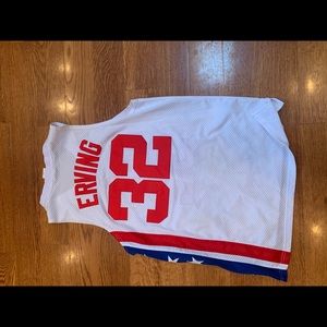 erving nets jersey